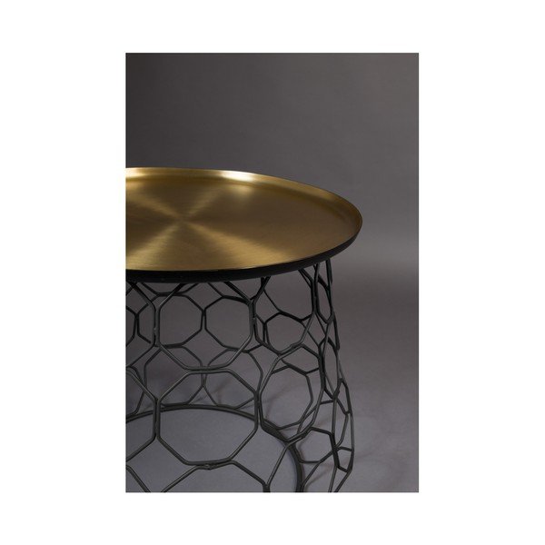 Moulin fém tárolóasztal, ⌀ 54 cm - Dutchbone-image-2