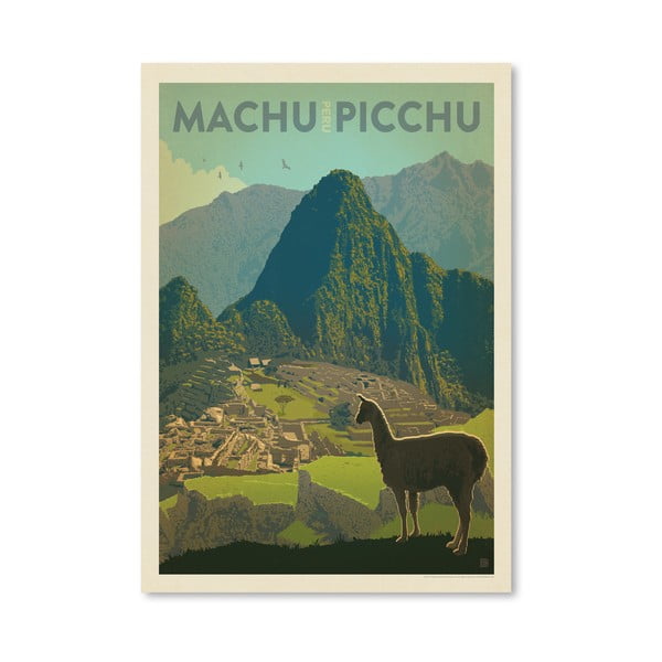 Machu Picchu poszter, 42 x 30 cm - Americanflat