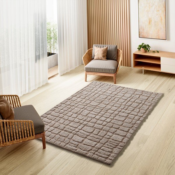 Bézs szőnyeg 152x235 cm Juno – Universal-image-1