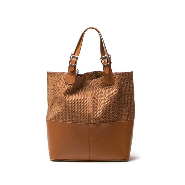 848 Cognac bőr válltáska - Isabella Rhea-image-2