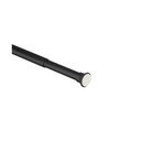 Matt fekete zuhanyfüggöny rúd 106 - 182 cm Chroma – Umbra