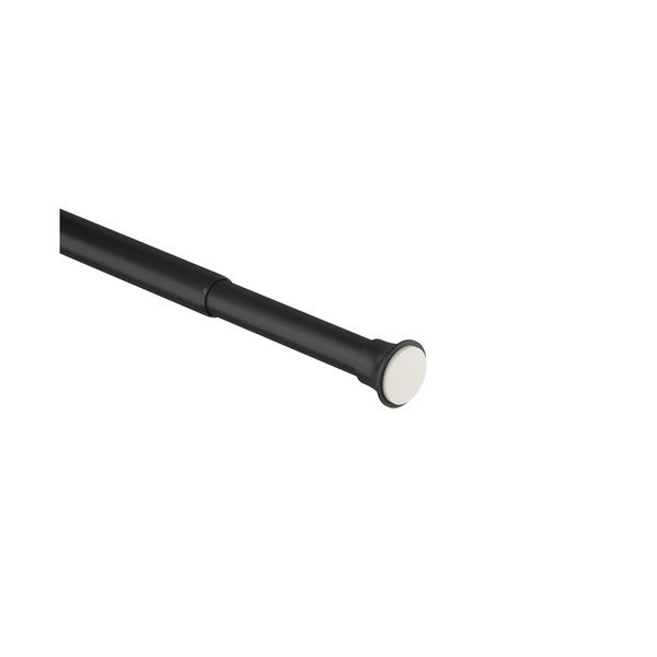 Matt fekete zuhanyfüggöny rúd 106 - 182 cm Chroma – Umbra