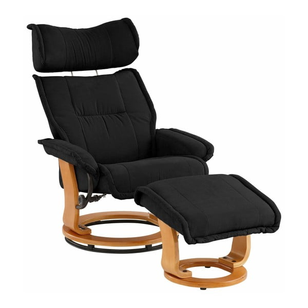 Roubaix barna pihenő fotel lábtartóval - Støraa