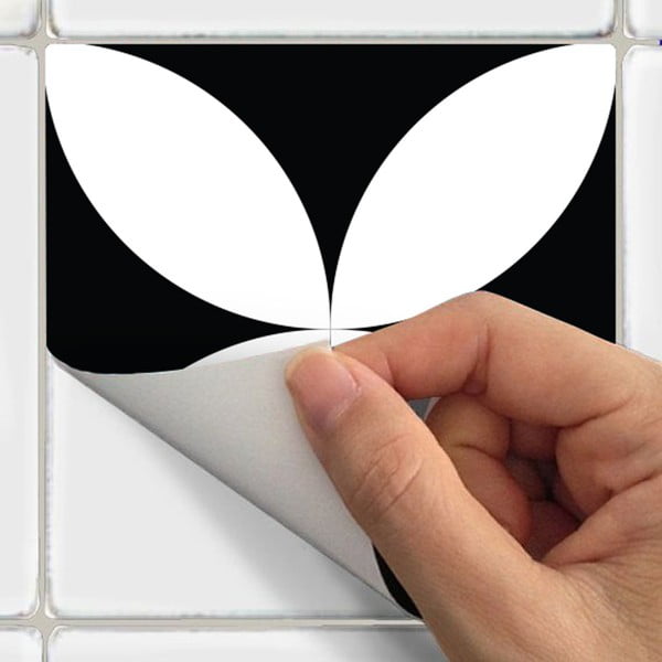 Wall Decal Cement Tiles Aniello 60 db-os falmatrica szett, 15 x 15 cm - Ambiance-image-3