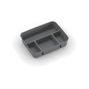 Szürke műanyag tárolódoboz elosztó 31,5x24x7,5 cm K Latch Box – KIS
