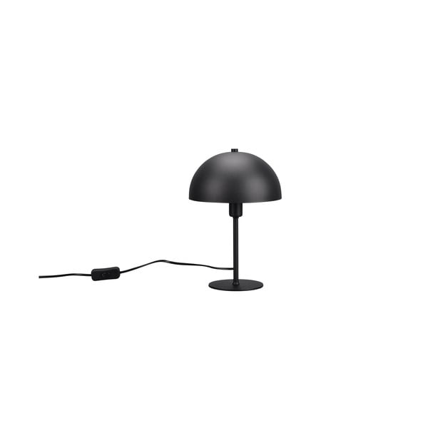 Matt fekete asztali lámpa (magasság 30 cm) Nola – Trio