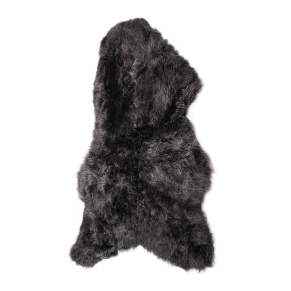Ptelja sötét hosszú szálas birkabőr, 100 x 60 cm - Arctic Fur