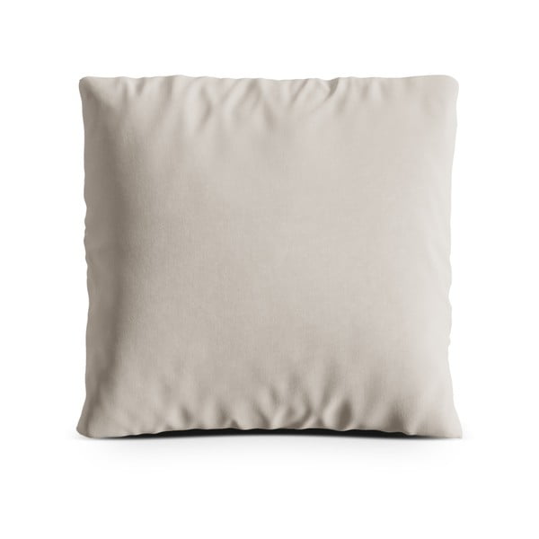 Bézs bársony párna kanapéra Kemi – Cosmopolitan Design