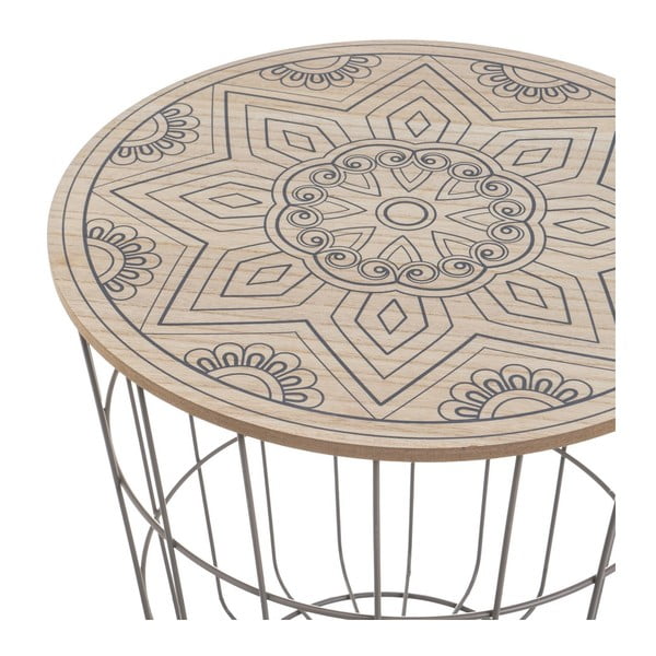 Kerek tárolóasztal szett 2 db-os ø 40 cm – Casa Selección-image-1