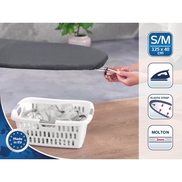 Vasalódeszka huzat 125x40 cm Thermo Reflect S/M – LEIFHEIT-image-1