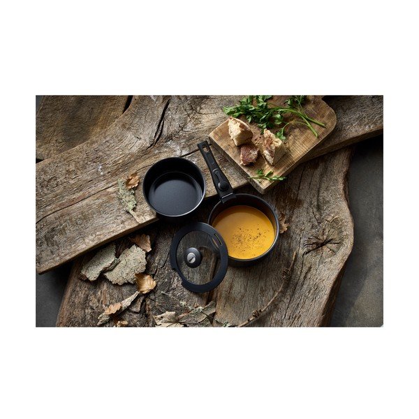 Alumínium lábas készlet levehető nyéllel, fedővel, tapadásmentes felülettel, 2 db-os 2,4 l – Holm-image-1