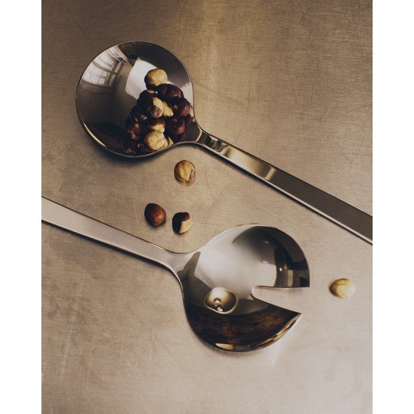 Rozsdamentes acél salátaszedő 2 db-os Nirela – Kave Home-image-1