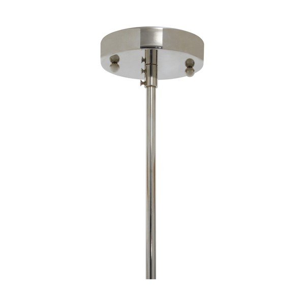 Ezüstszínű fém függőlámpa üveg búrával ø 27 cm Ritz – Premier Housewares-image-4
