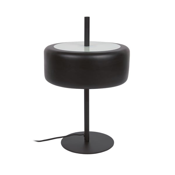 Fekete asztali lámpa fém búrával (magasság 50 cm) Francisca – Kave Home