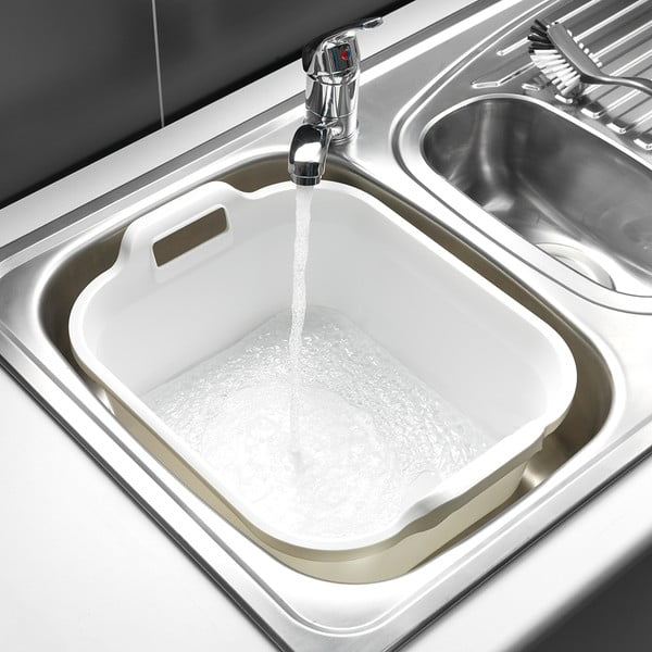 Fehér műanyag lavór 10 l Signiture - Addis-image-1