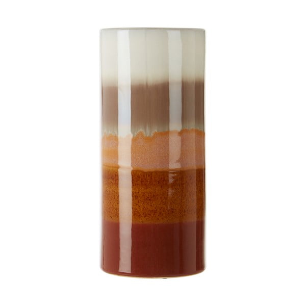 Sorrell bézs-barna agyagkerámia váza, magasság 30 cm - Premier Housewares