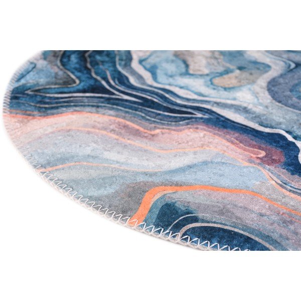 Kék-rózsaszín mosható kerek szőnyeg ø 120 cm Colors of Joy – Vitaus-image-2