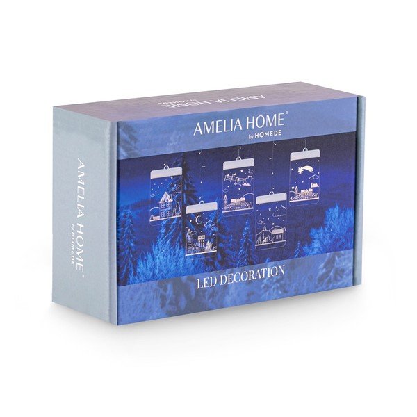 Karácsonyi fényfüzér 150 cm Christmas City - DecoKing-image-4