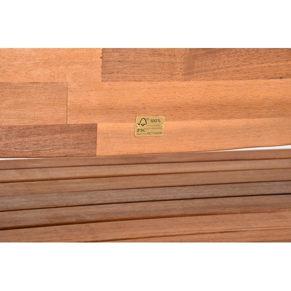 Barna tömörfa kerti pad Hadia – Garden Pleasure-image-4