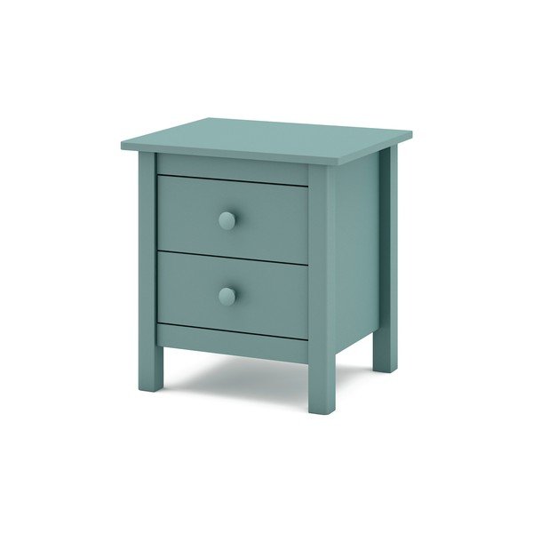 Petróleumkék borovi fenyő gyerek éjjeliszekrény Max – Marckeric-image-3