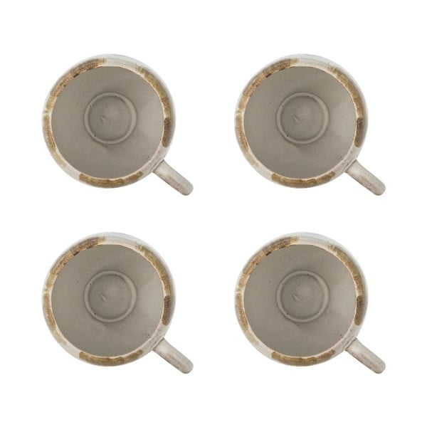 Kőedény csésze szett cappucinóhoz 4 db-os 200 ml Jade – Bloomingville-image-4