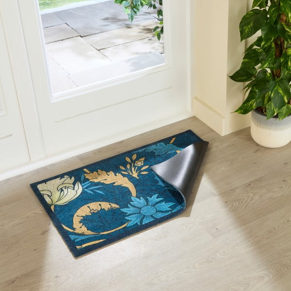 Lábtörlő 50x80 cm William Morris Blue – Artsy Doormats-image-2