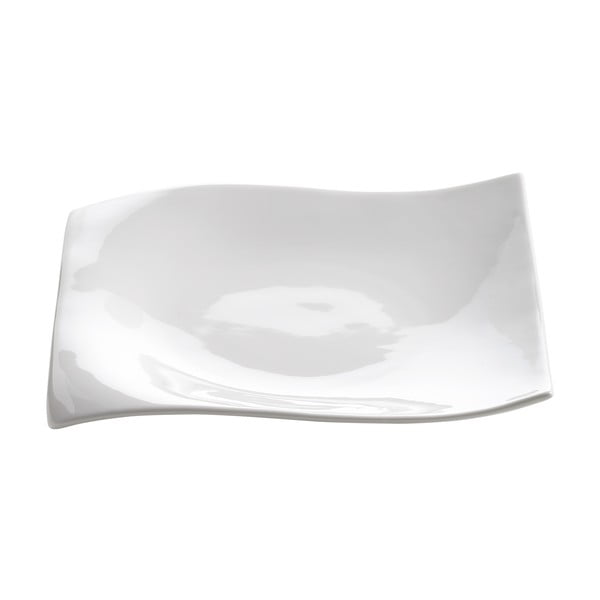 Motion fehér porcelán desszertes tányér, 18 x 18 cm - Maxwell & Williams