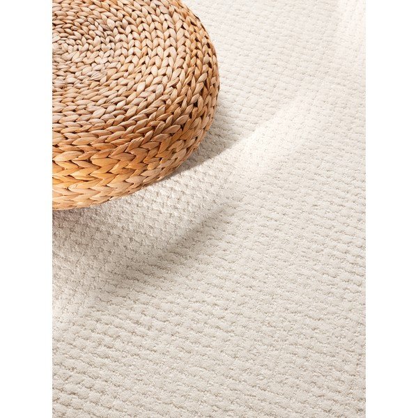 Krémszínű gyapjú kerek szőnyeg ø 200 cm Eloise – Hanse Home-image-3