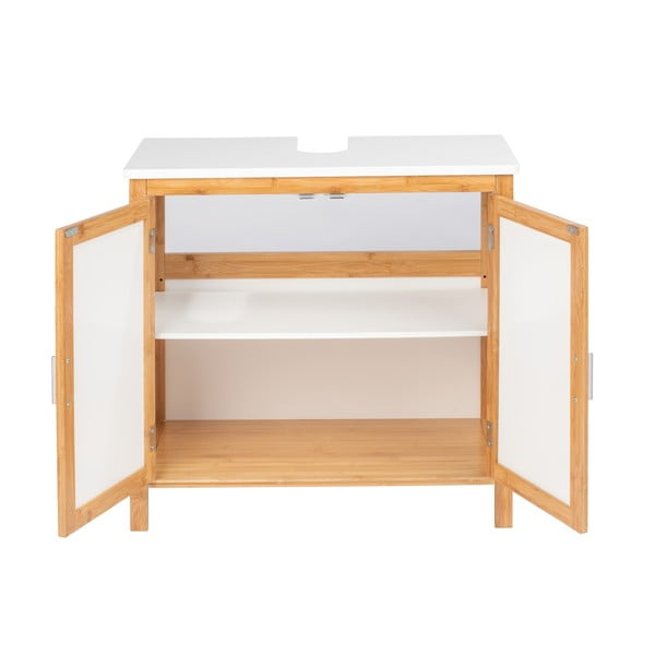 Finja bambusz fürdőszobai szekrény - Wenko-image-2