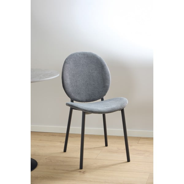 Antracitszürke étkezőszék Cliff – Actona-image-2