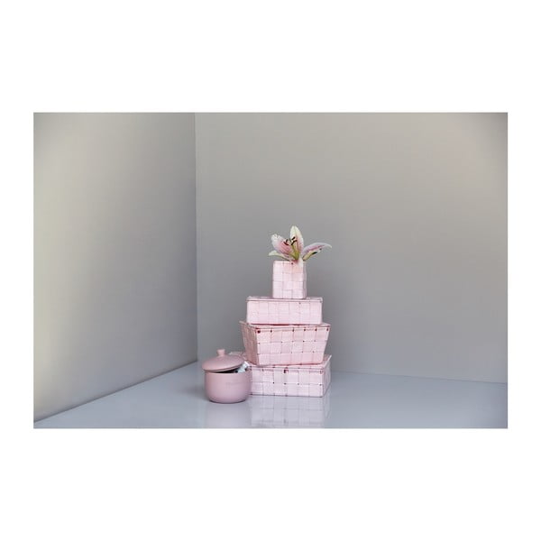 Adria rózsaszín fedeles kosár - Wenko-image-4