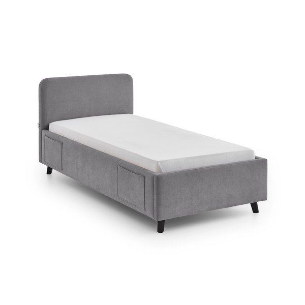Szürke gyerekágy ágyrács nélkül 90x200 cm Cosy – Meise Möbel-image-4