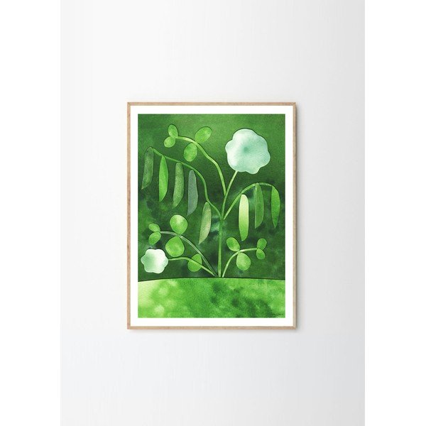 Poszter 50x70 cm Peas in Bloom – Anna Ravn Bjørn – The Poster Club-image-3