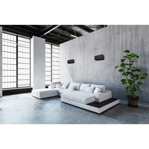 Geo Maxi fekete falilámpa - Sollux-image-3