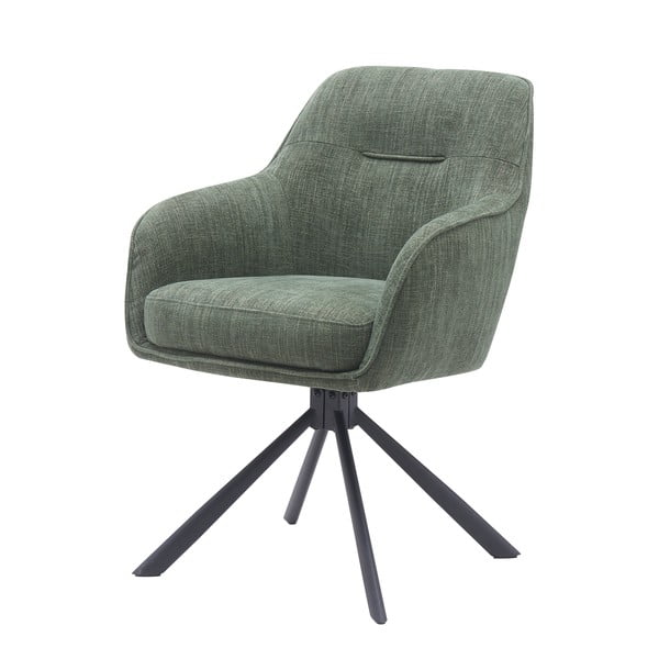 Zöld kárpitozott étkezőfotel szett 2 db-os Avola – Unique Furniture-image-3