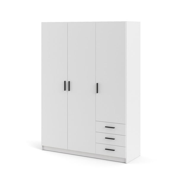 Fehér ruhásszekrény 147x200 cm Sprint – Tvilum-image-4
