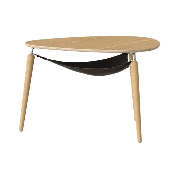 Natúr színű dohányzóasztal ø 80 cm Hang Out – UMAGE-image-3