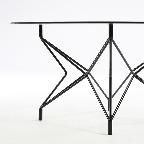 Paradigm dohányzóasztal, ø 100 cm - Kave Home-image-3