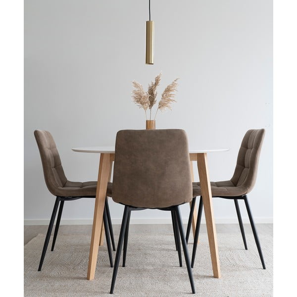 Világosbarna étkezőszék szett 2 db-os Moseby – Bonami Essentials-image-1