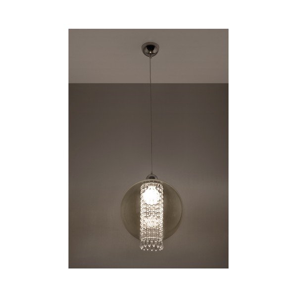Fiori Graphite mennyezeti függőlámpa - Sollux-image-1