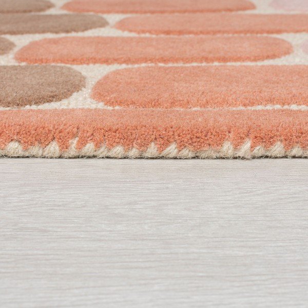 Fossil narancssárga gyapjú szőnyeg, 160 x 230 cm - Flair Rugs-image-3