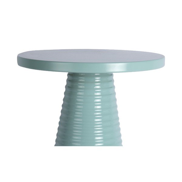 Fém kerek tárolóasztal ø 40 cm Catania Ribbed – Leitmotiv-image-2
