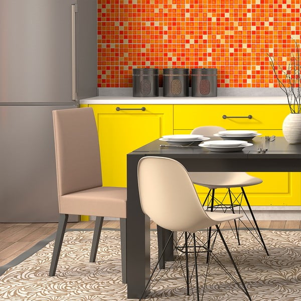 Mosaics 9 részes dekorációs falmatrica szett, 10 x 10 cm - Ambiance-image-2