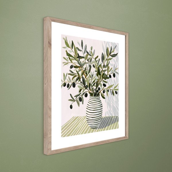 Nyomtatott keretezett kép 40x50 cm Olive Bunch II – Styler-image-3