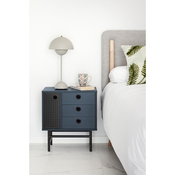 Punto sötétkék éjjeliszekrény - Teulat-image-2