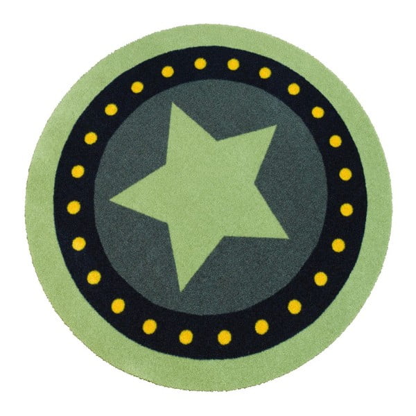 Deko Star zöld gyerekszőnyeg, ⌀ 100 cm - Zala Living