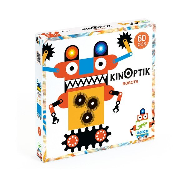 Kreatív készlet Kinoptik Robots - Djeco-image-1
