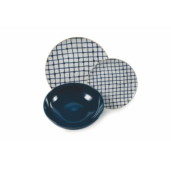 Blue Masai 18 db-os porcelán és agyagkerámia étkészlet - VDE Tivoli 1996-image-3