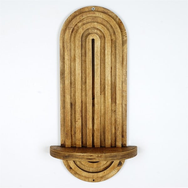 Natúr színű fali polc 40 cm Raf – Kalune Design-image-4