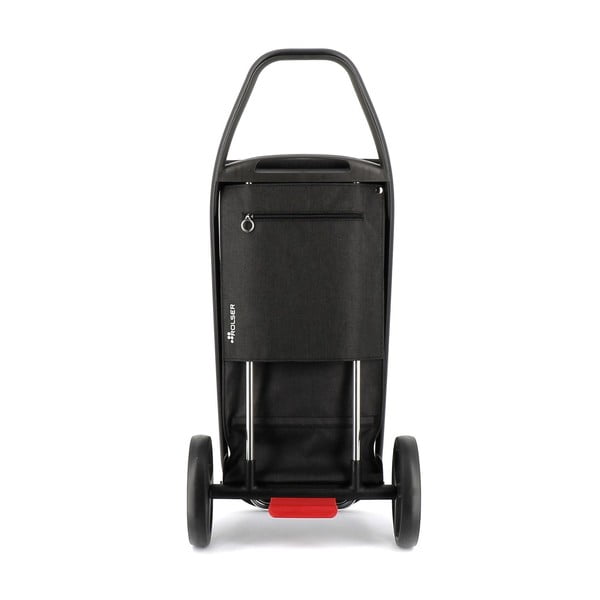 Gurulós bevásárlótáska 53 l Com Tweed Polar Black Tube – Rolser-image-4